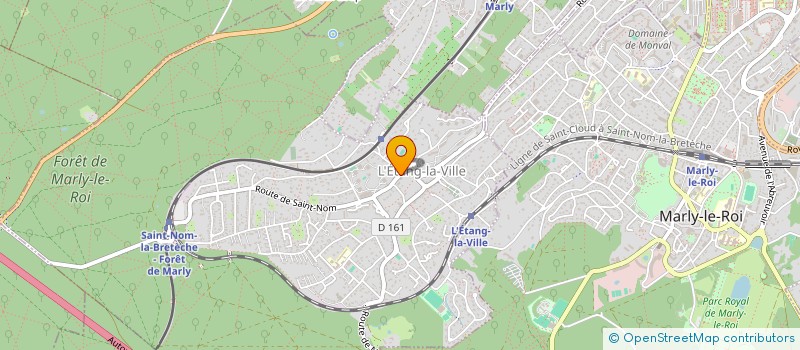 localisation de l'entreprise SCI PIPO  L'ETANG-LA-VILLE