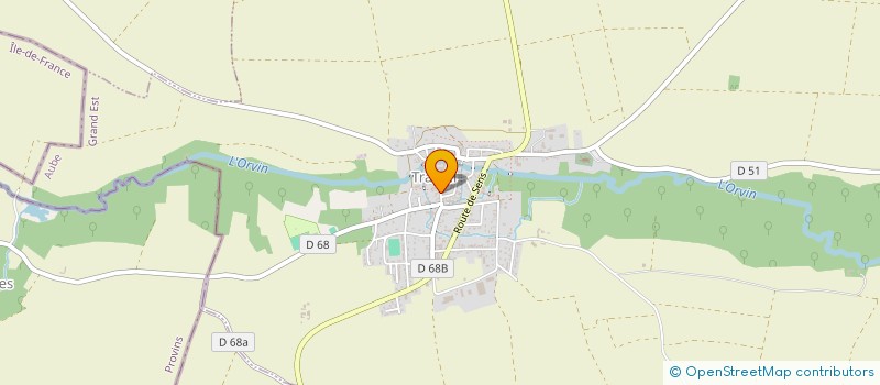 localisation de l'entreprise SCI PIQ'CASO  TRAINEL