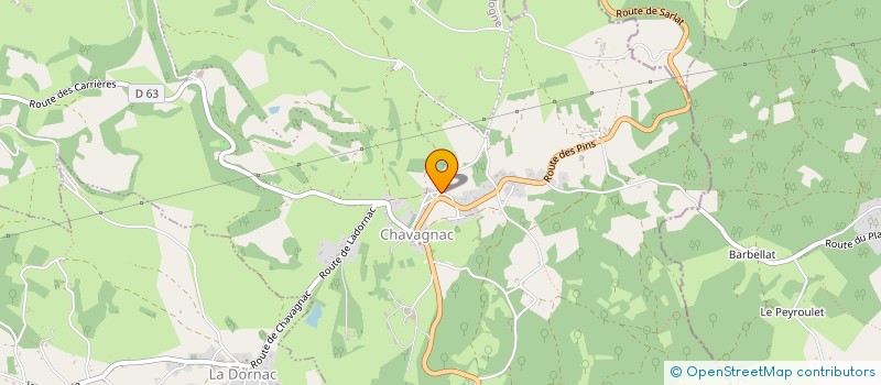 localisation de l'entreprise SCI PIQUEREL  LES COTEAUX PERIGOURDINS