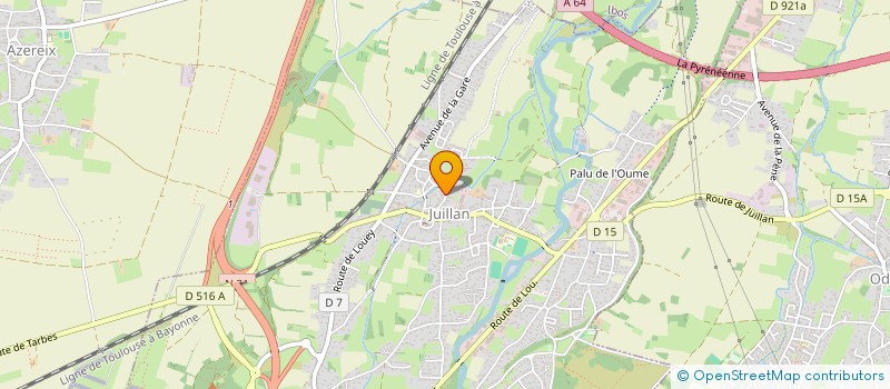 localisation de l'entreprise SCI PIREMA  JUILLAN