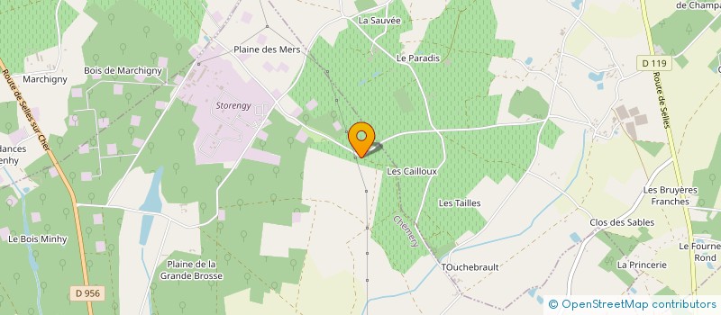 localisation de l'entreprise SCI PIRES  SASSAY