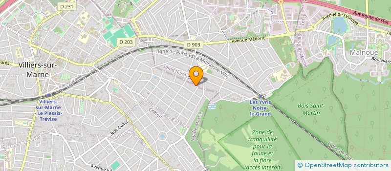 localisation de l'entreprise SCI PIRES  VILLIERS-SUR-MARNE