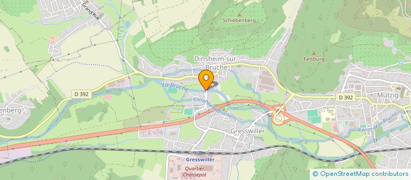 localisation de l'entreprise SCI PIRES ET FILS  GRESSWILLER