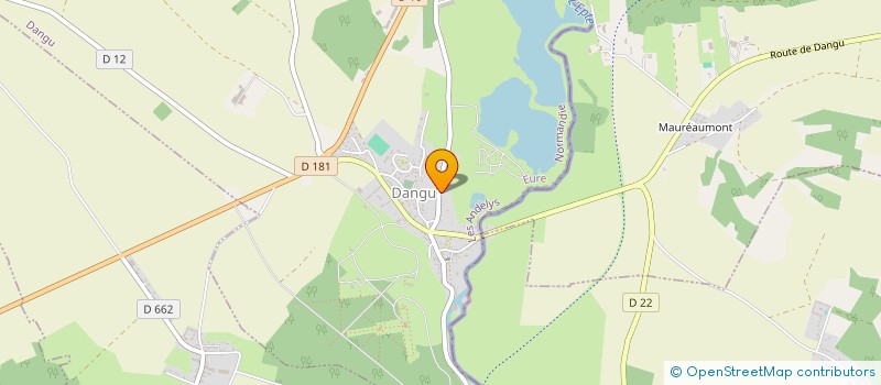 localisation de l'entreprise SCI PIRES & FILS  DANGU