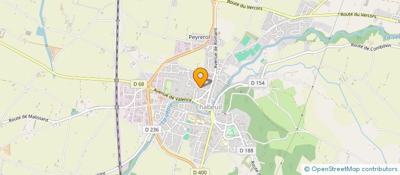 localisation de l'entreprise SCI PIRITE à CHABEUIL