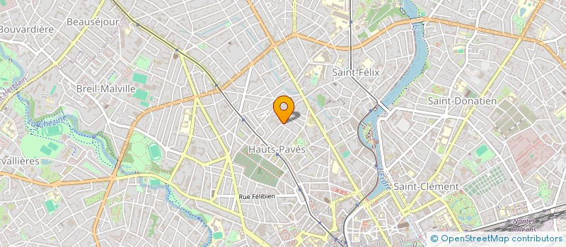 localisation de l'entreprise SCI PIROC à NANTES
