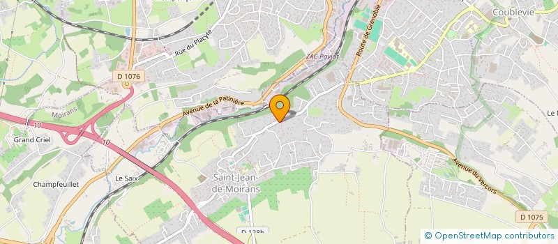 localisation de l'entreprise SCI PIRON  SAINT-JEAN-DE-MOIRANS