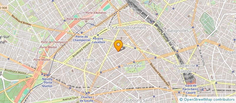 localisation de l'entreprise SCI PIRONNEAU  PARIS