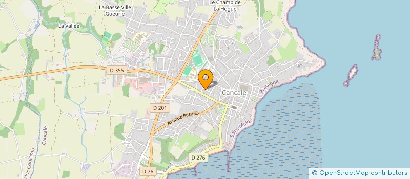 localisation de l'entreprise SCI PIROT LEMARIE  CANCALE