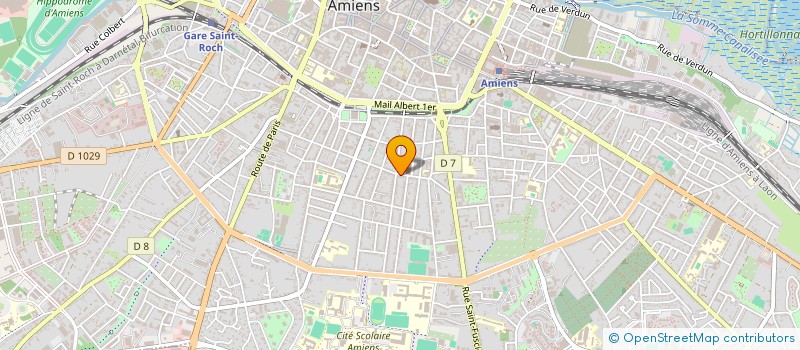 localisation de l'entreprise SCI PIROUETTE à AMIENS