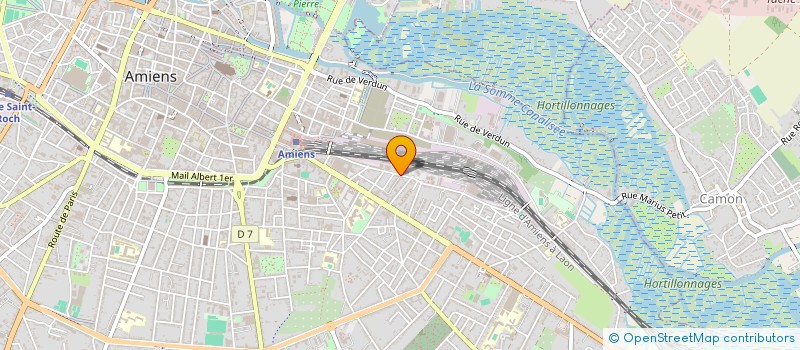 localisation de l'entreprise SCI PISE à AMIENS