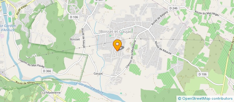 localisation de l'entreprise SCI PISO  SAINT-FELIX-DE-PALLIERES