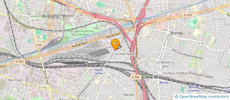 localisation de l'entreprise SCI PISSELOCHE à NOISY-LE-SEC