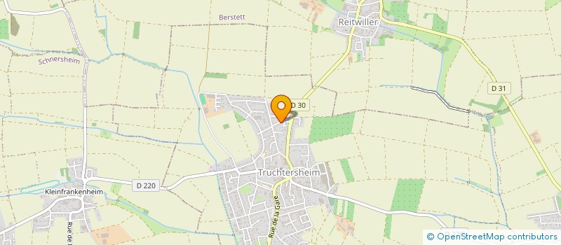 localisation de l'entreprise SCI PISTACHE  TRUCHTERSHEIM