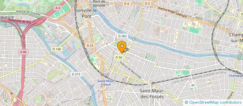 localisation de l'entreprise SCI PISTANLALY à SAINT-MAUR-DES-FOSSES