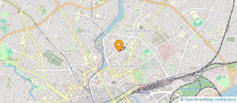 localisation de l'entreprise SCI PISTARD à NANTES