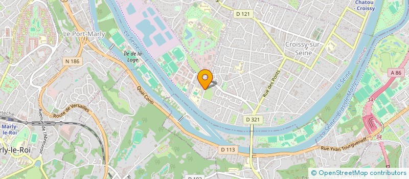 localisation de l'entreprise SCI PISTE  CROISSY-SUR-SEINE