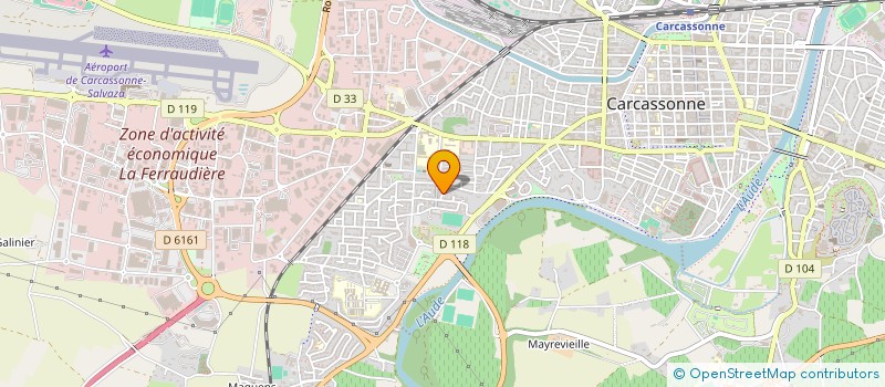 localisation de l'entreprise SCI PISTRE à CARCASSONNE
