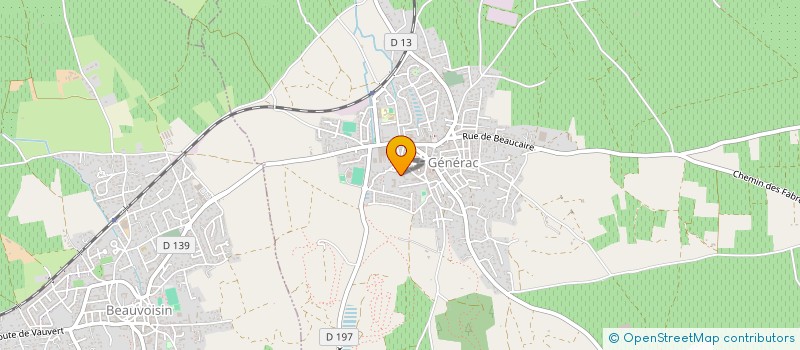 localisation de l'entreprise SCI PIT-DK  GENERAC