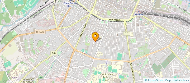 localisation de l'entreprise SCI PITA à AMIENS