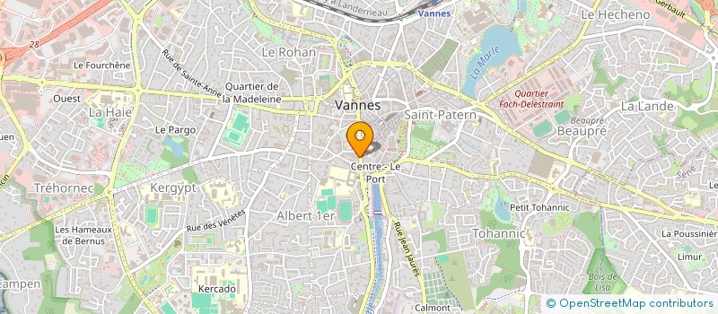 localisation de l'entreprise SCI PITCAIRN à VANNES