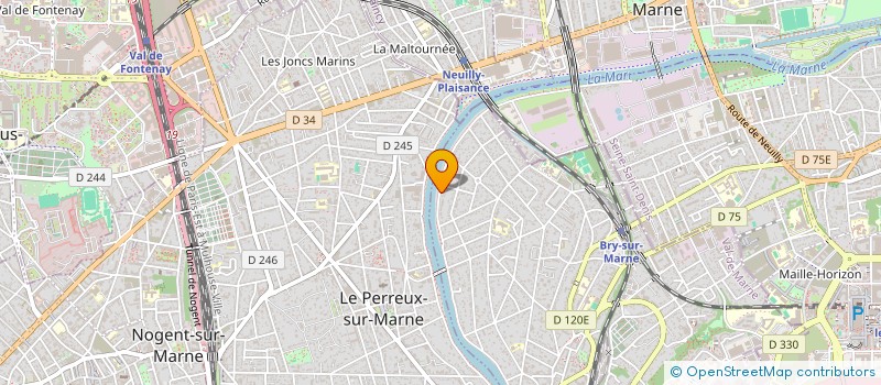 localisation de l'entreprise SCI PITCH à BRY-SUR-MARNE