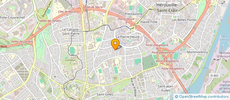 localisation de l'entreprise SCI PITCHOU à CAEN