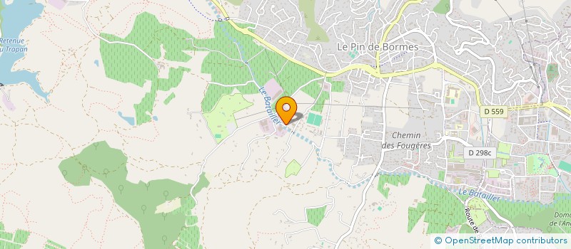 localisation de l'entreprise SCI PITCHOUN  BORMES-LES-MIMOSAS