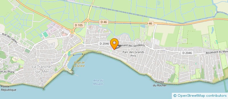 localisation de l'entreprise SCI PITCHOUN à LA TRANCHE-SUR-MER