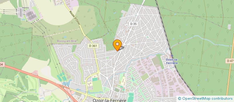 localisation de l'entreprise SCI PITCHOUN  OZOIR-LA-FERRIERE