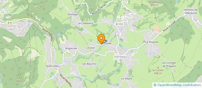 localisation de l'entreprise SCI PITCHOUNE  HERBEYS