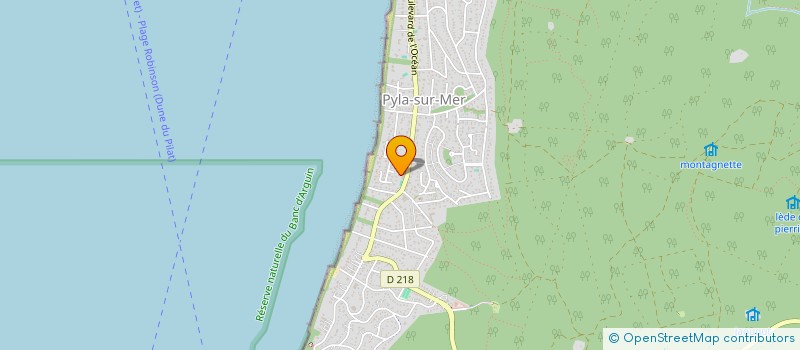 localisation de l'entreprise SCI PITCHOUNE à LA TESTE-DE-BUCH