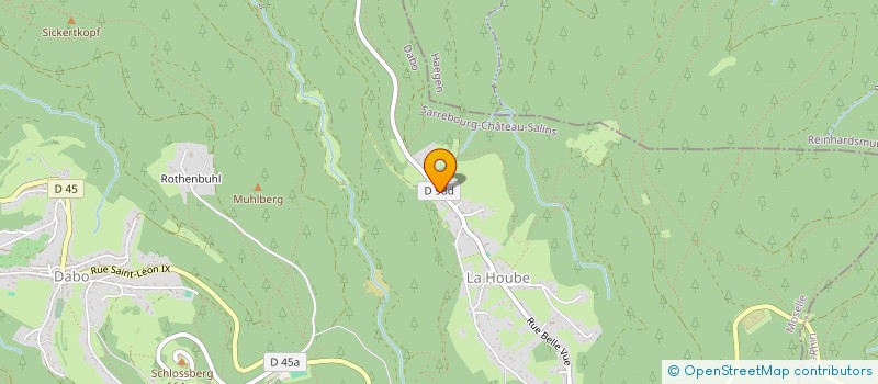 localisation de l'entreprise SCI PITCHOUNETTE  DABO