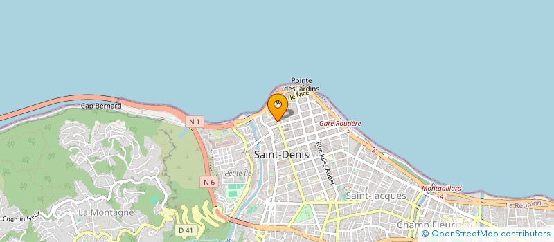 localisation de l'entreprise SCI PITEL à SAINT-DENIS