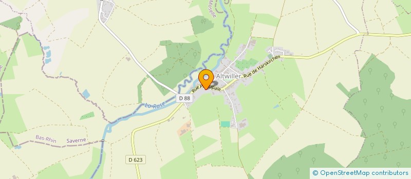 localisation de l'entreprise SCI PITER  ALTWILLER