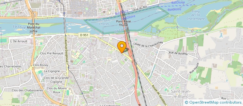 localisation de l'entreprise SCI PITHIVIRUS  SAINT-JEAN-LE-BLANC