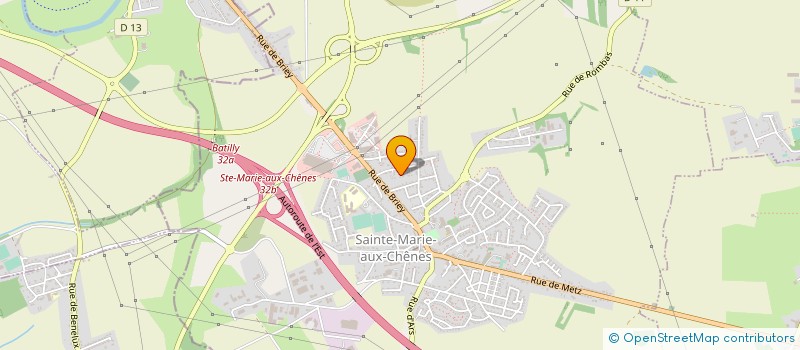 localisation de l'entreprise SCI PITHOSI  SAINTE-MARIE-AUX-CHENES