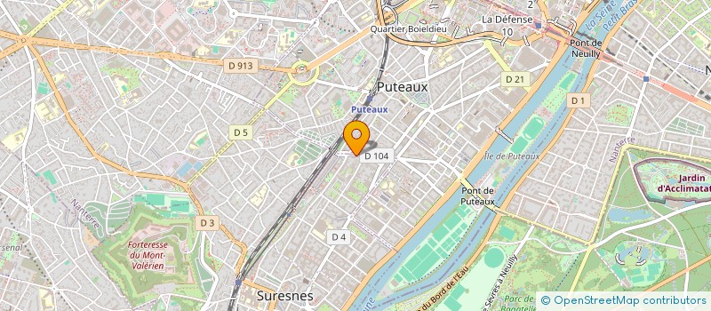 localisation de l'entreprise SCI PITOIS VOLTAIRE à SURESNES
