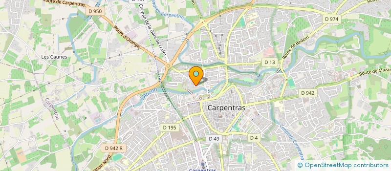 localisation de l'entreprise SCI PITON TRESOR  CARPENTRAS