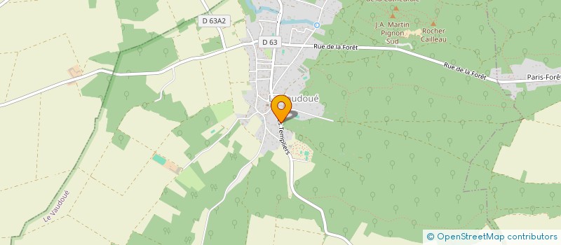 localisation de l'entreprise SCI PITONBEA  LE VAUDOUE