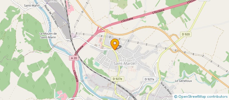 localisation de l'entreprise SCI PITONOT à SAINT-MARCEL