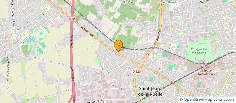 localisation de l'entreprise SCI PITOT à SAINT-JEAN-DE-LA-RUELLE