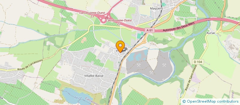 localisation de l'entreprise SCI PITOU à CARCASSONNE