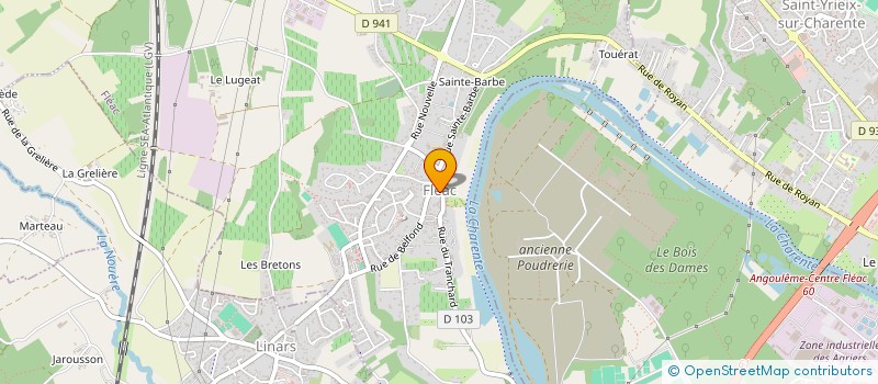 localisation de l'entreprise SCI PITOUL à FLEAC