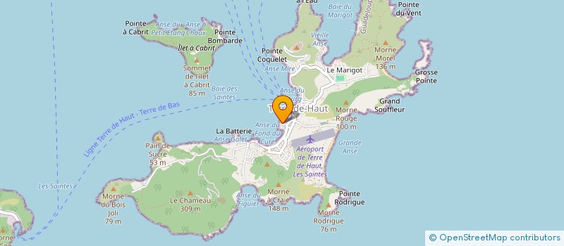 localisation de l'entreprise SCI PITOUNET à TERRE DE HAUT