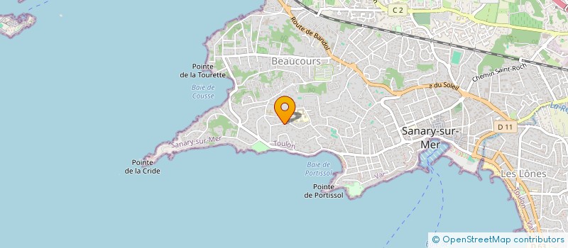 localisation de l'entreprise SCI PITYS à SANARY-SUR-MER