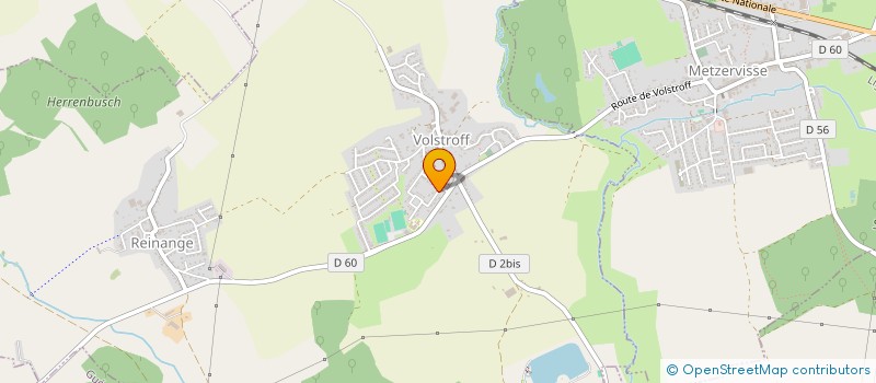 localisation de l'entreprise SCI PIVALAN  METZERVISSE