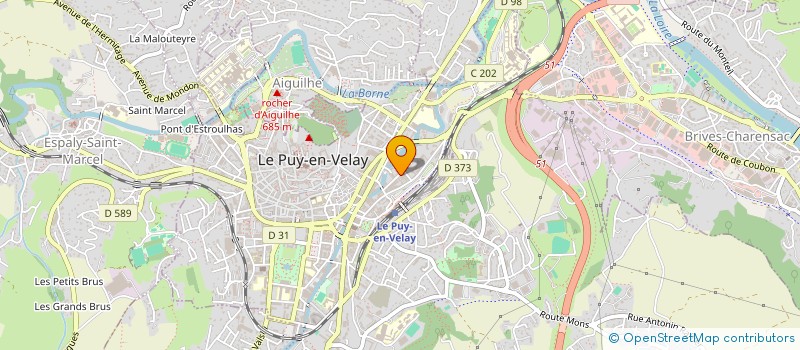 localisation de l'entreprise SCI PIVALEX  LE PUY-EN-VELAY