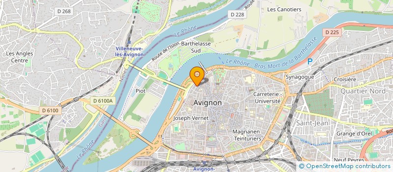 localisation de l'entreprise SCI PIVARELLA  AVIGNON