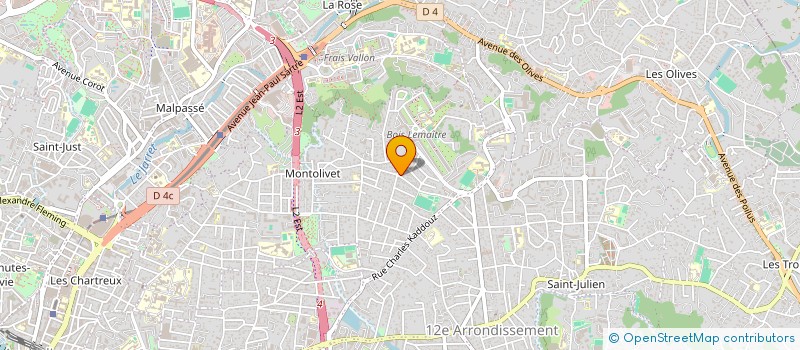 localisation de l'entreprise SCI PIVOINE à MARSEILLE